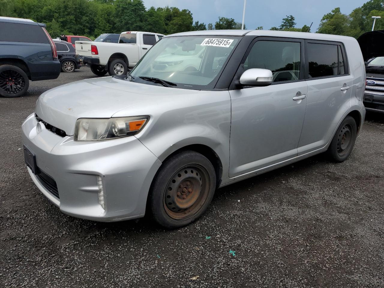 2014 Toyota Scion Xb Silver vin: JTLZE4FE3EJ063926