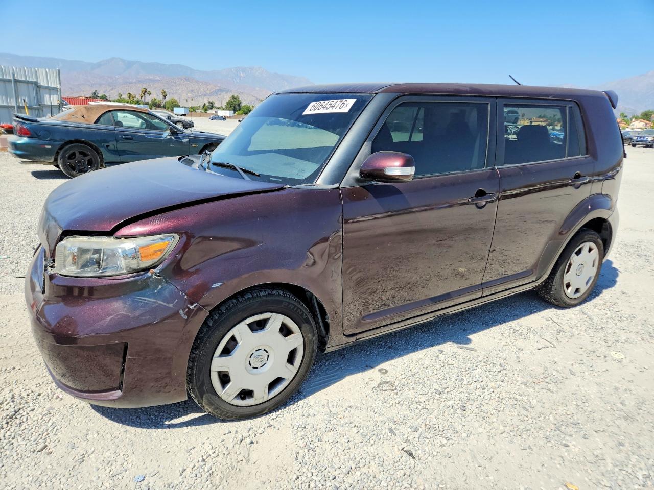 2010 Toyota Scion Xb Burgundy vin: JTLZE4FE5A1111758