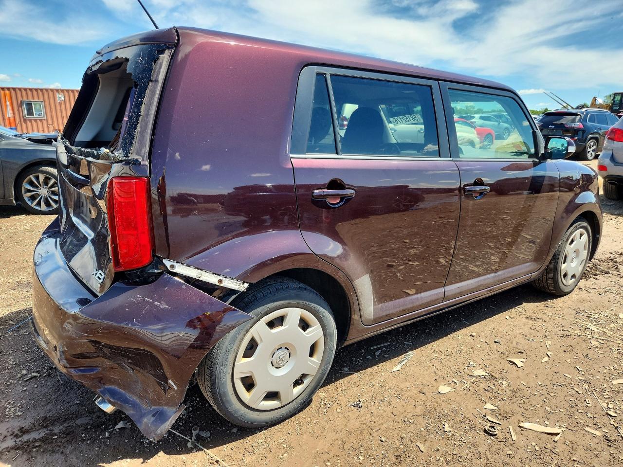 2010 Toyota Scion Xb Maroon vin: JTLZE4FE5A1117124