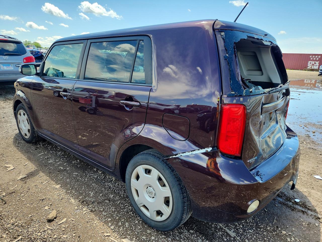 2010 Toyota Scion Xb Maroon vin: JTLZE4FE5A1117124