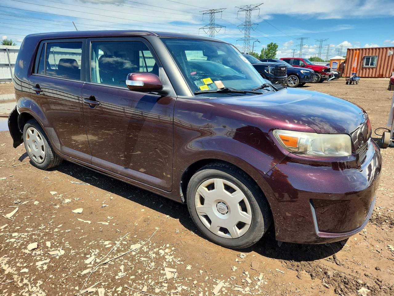 2010 Toyota Scion Xb Maroon vin: JTLZE4FE5A1117124