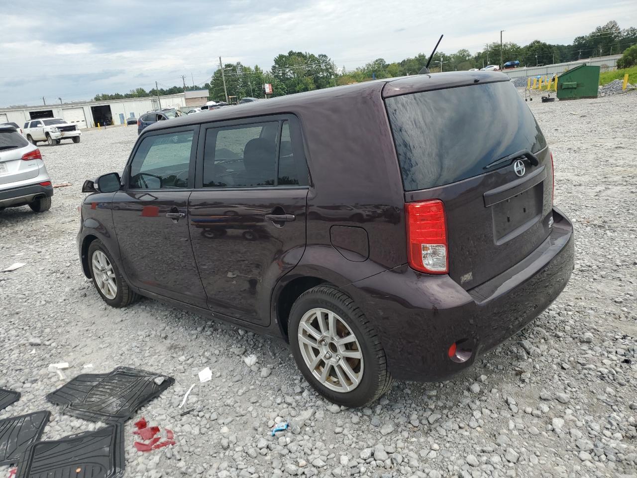 2011 Toyota Scion Xb Burgundy vin: JTLZE4FE5B1140212