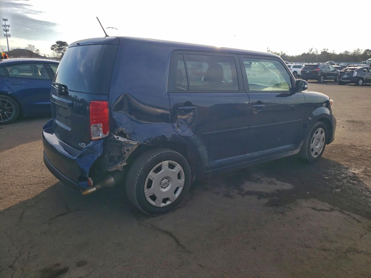 2014 Toyota Scion Xb Blue vin: JTLZE4FE5EJ065225