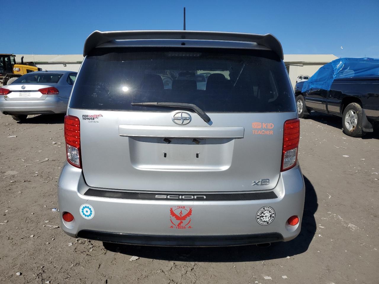 2014 Toyota Scion Xb Silver vin: JTLZE4FE6EJ062723