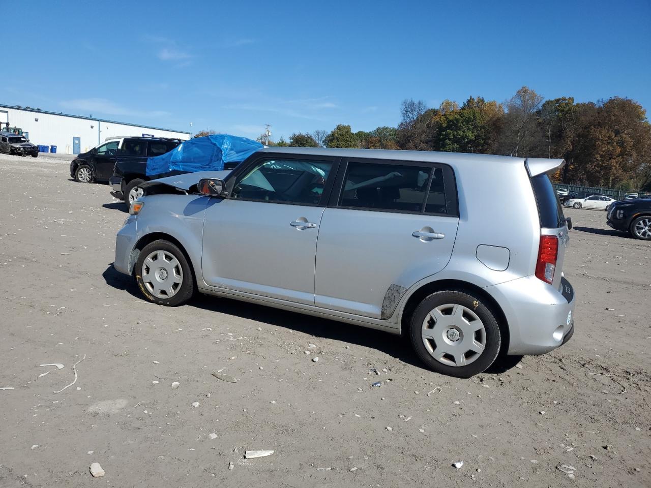2014 Toyota Scion Xb Silver vin: JTLZE4FE6EJ062723