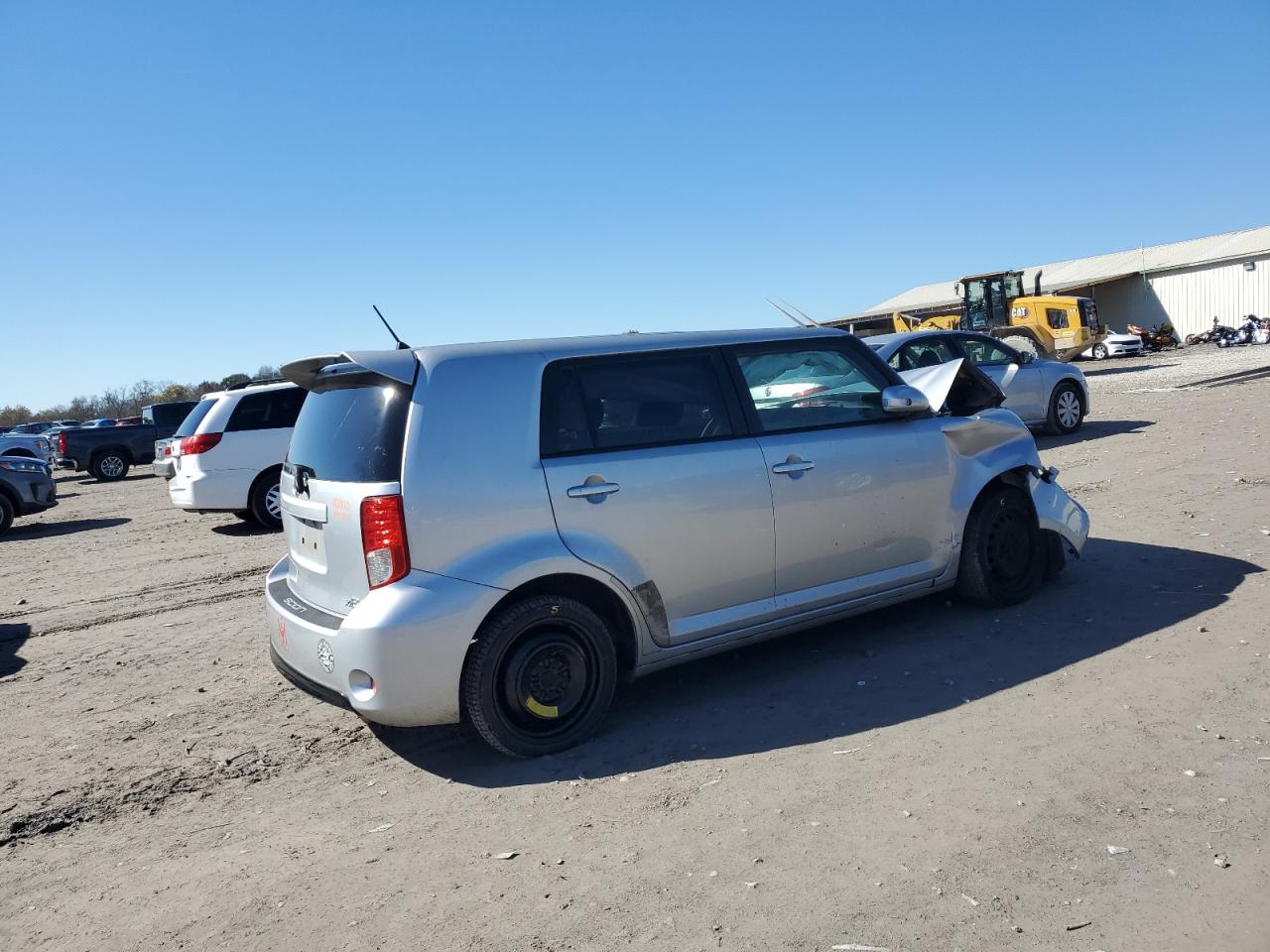 2014 Toyota Scion Xb Silver vin: JTLZE4FE6EJ062723