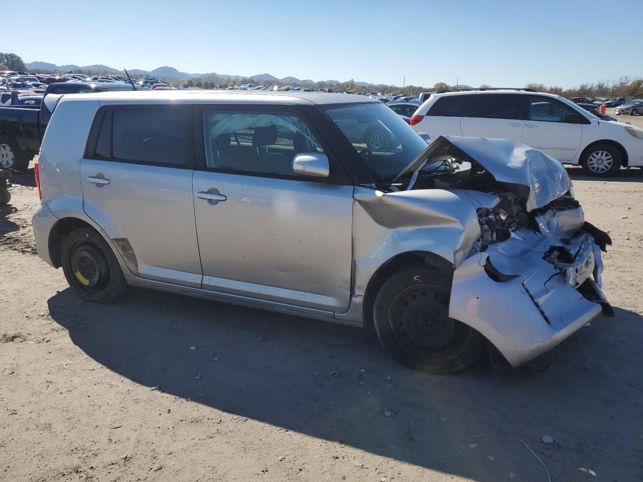 2014 Toyota Scion Xb Silver vin: JTLZE4FE6EJ062723