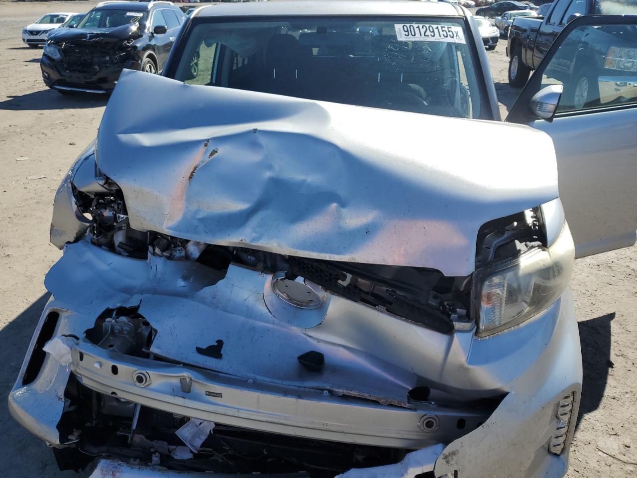 2014 Toyota Scion Xb Silver vin: JTLZE4FE6EJ062723