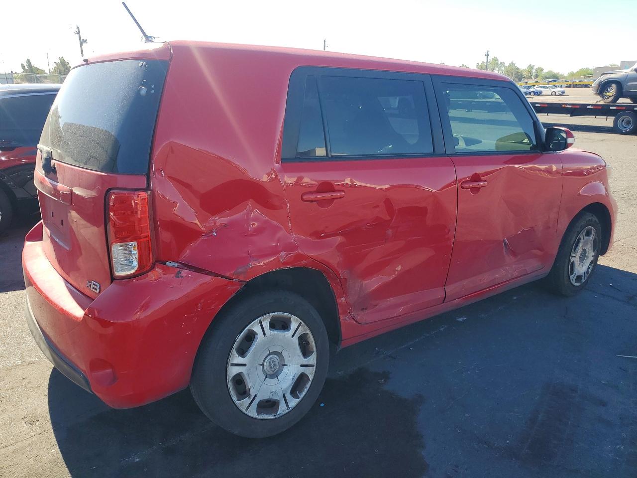 2014 Toyota Scion Xb Red vin: JTLZE4FE6EJ063001