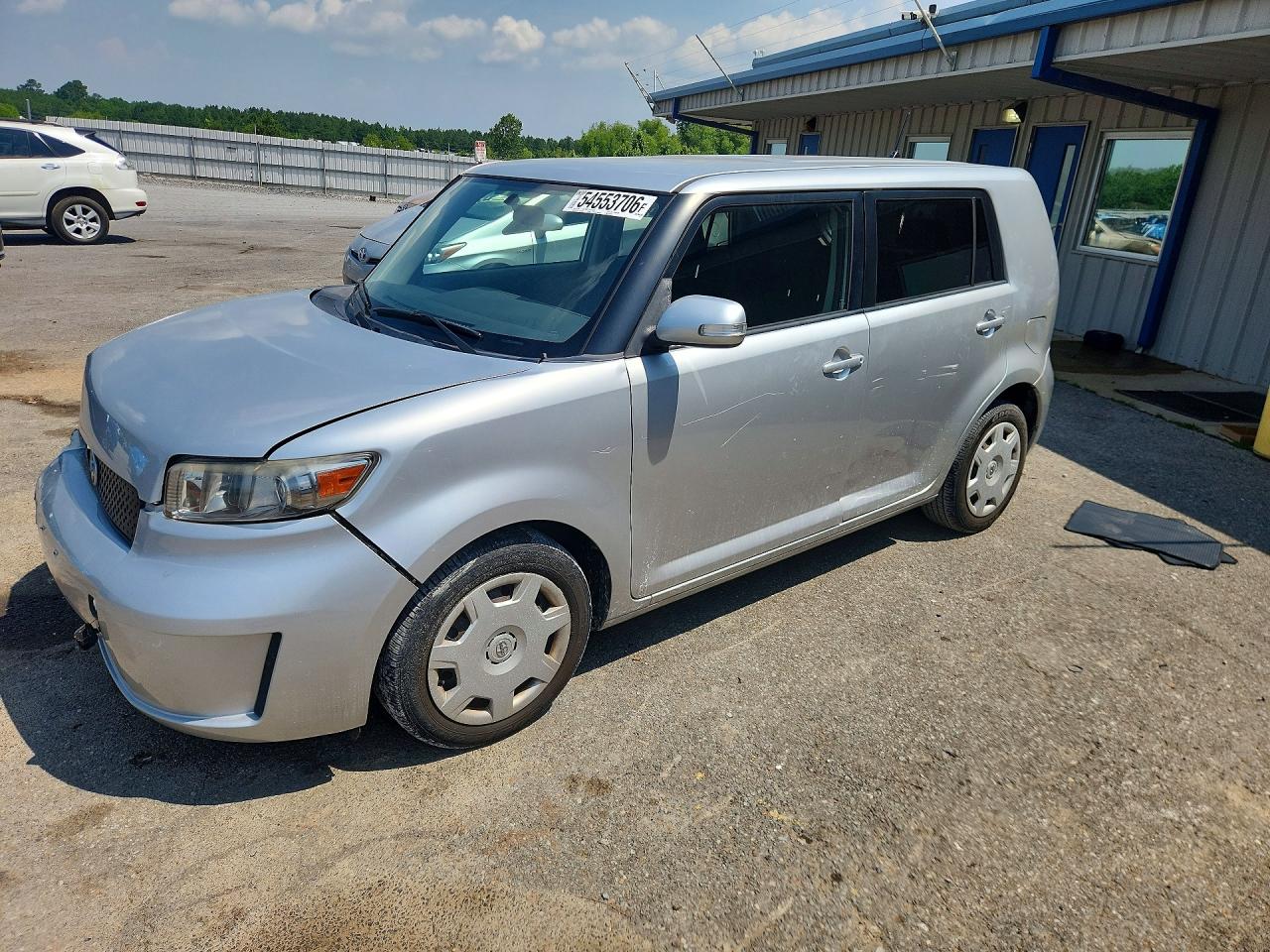 2010 Toyota Scion Xb Silver vin: JTLZE4FE7A1101412