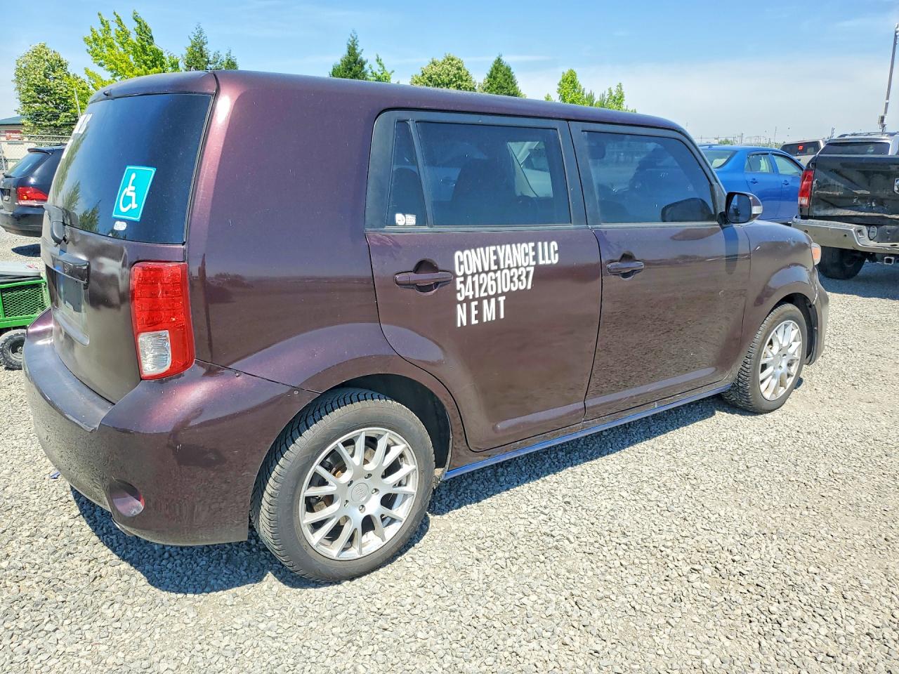 2011 Toyota Scion Xb Purple vin: JTLZE4FE7B1136694