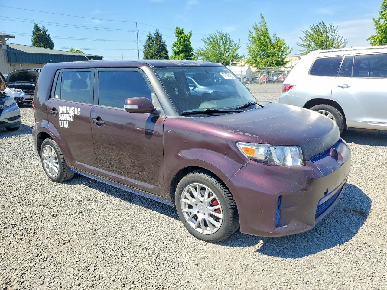 2011 Toyota Scion Xb Purple vin: JTLZE4FE7B1136694