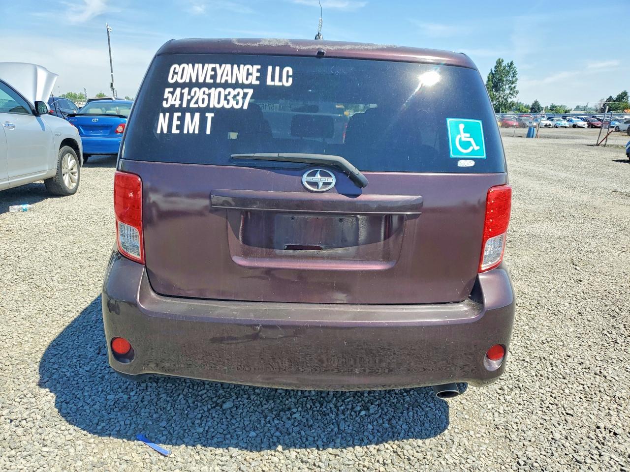2011 Toyota Scion Xb Purple vin: JTLZE4FE7B1136694