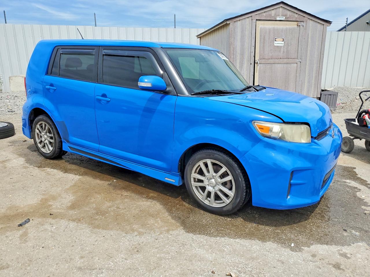 2011 Toyota Scion Xb Синий vin: JTLZE4FE8B1136736