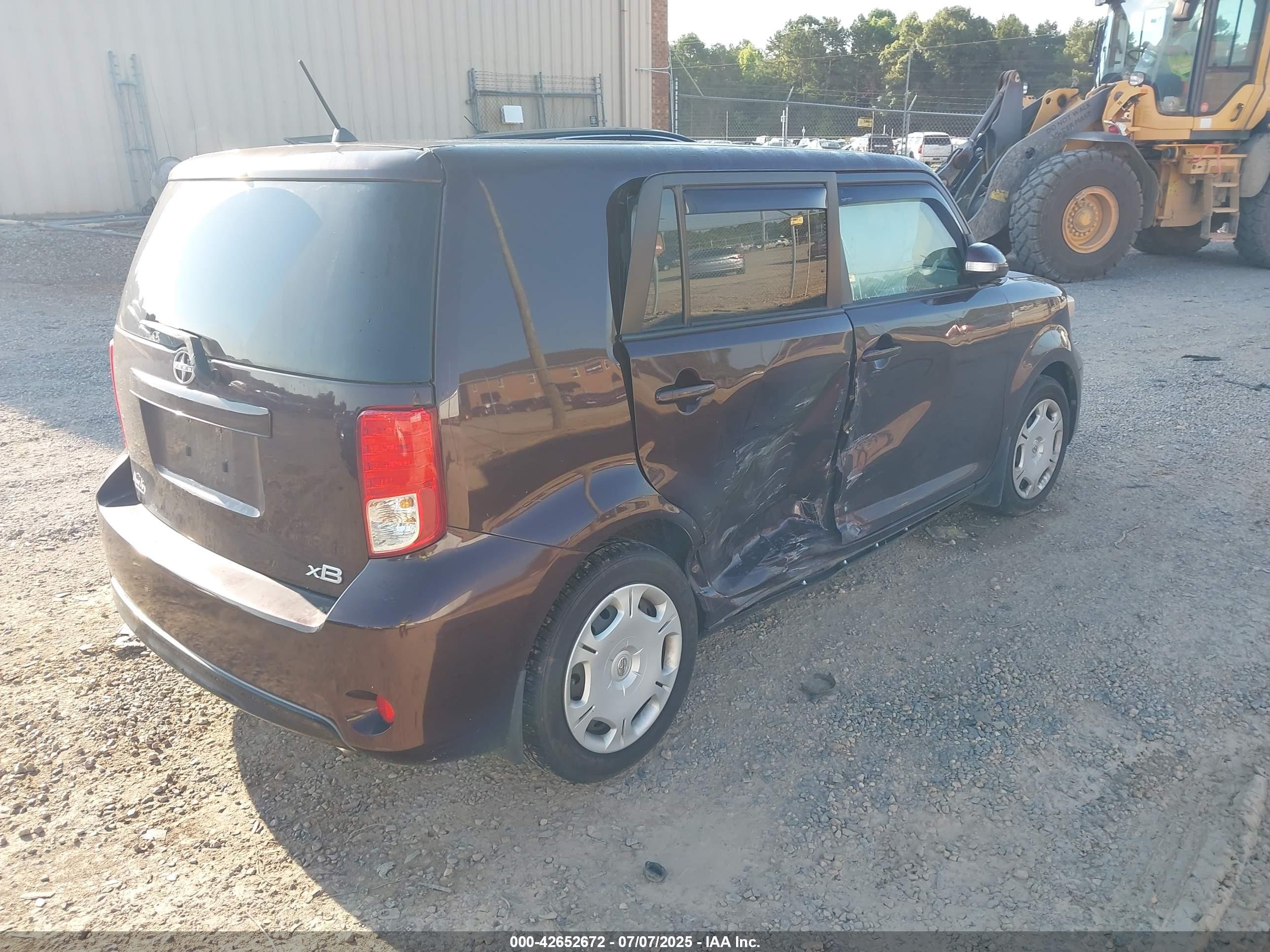 2014 Scion Xb   Burgundy vin: JTLZE4FE8EJ053862