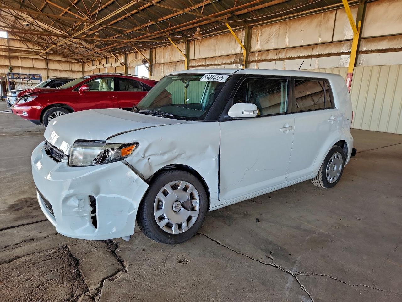 2015 Toyota Scion Xb White vin: JTLZE4FE8FJ073594