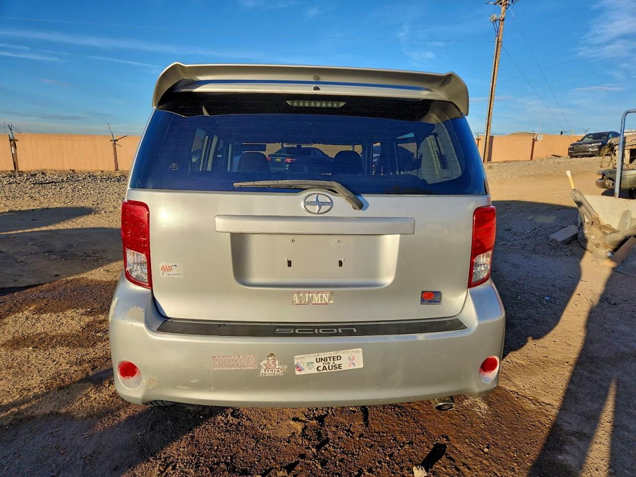 2012 Toyota Scion Xb Silver vin: JTLZE4FE9CJ020043