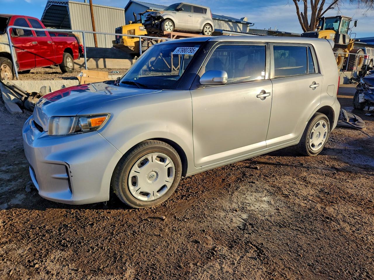 2012 Toyota Scion Xb Silver vin: JTLZE4FE9CJ020043