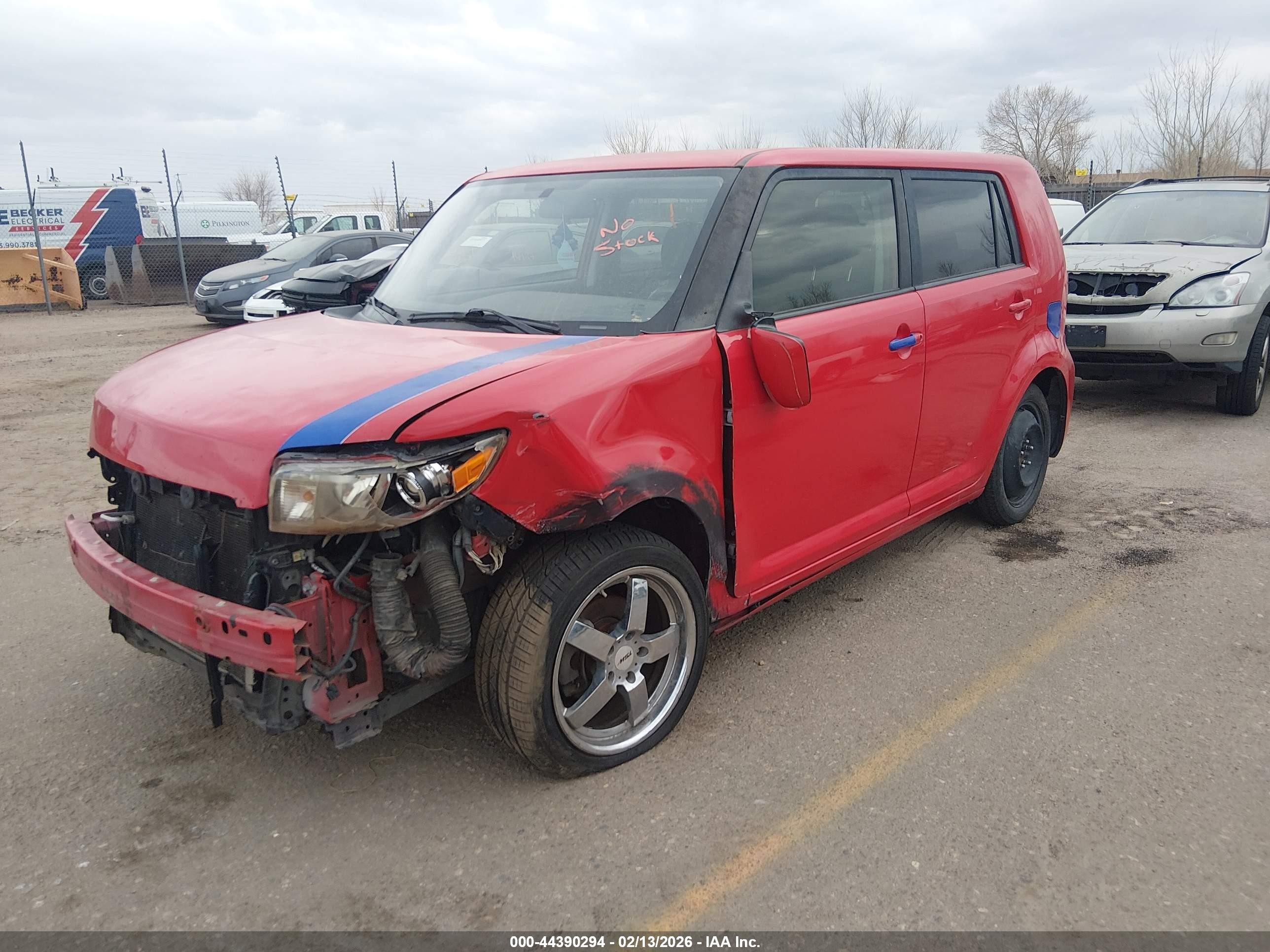 2013 Scion Xb   Red vin: JTLZE4FE1DJ042491
