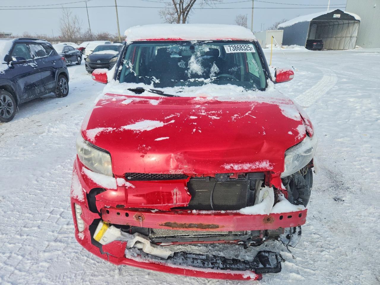 2013 Toyota Scion Xb Red vin: JTLZE4FEXDJ030825