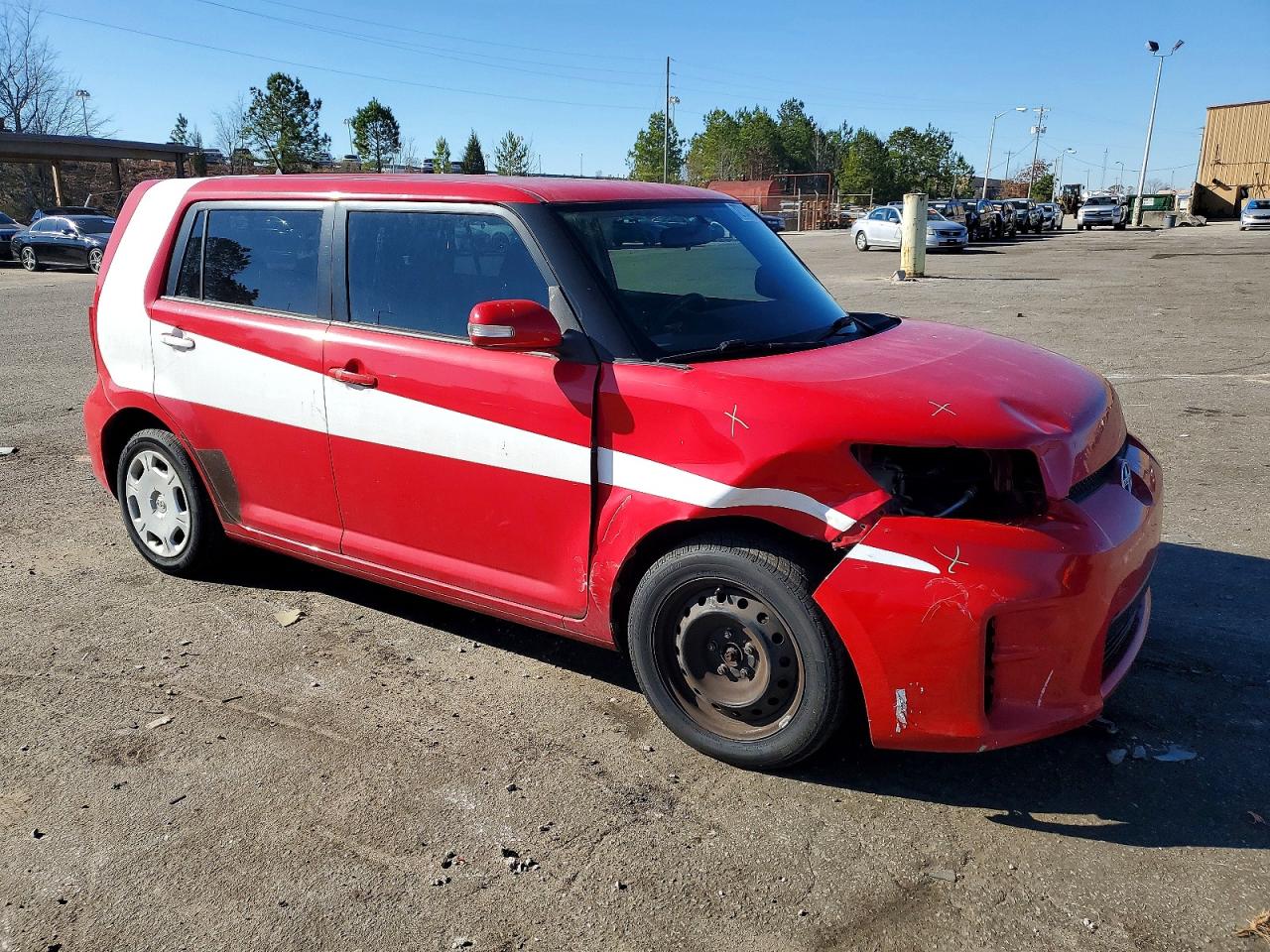 2014 Toyota Scion Xb Red vin: JTLZE4FEXEJ050218
