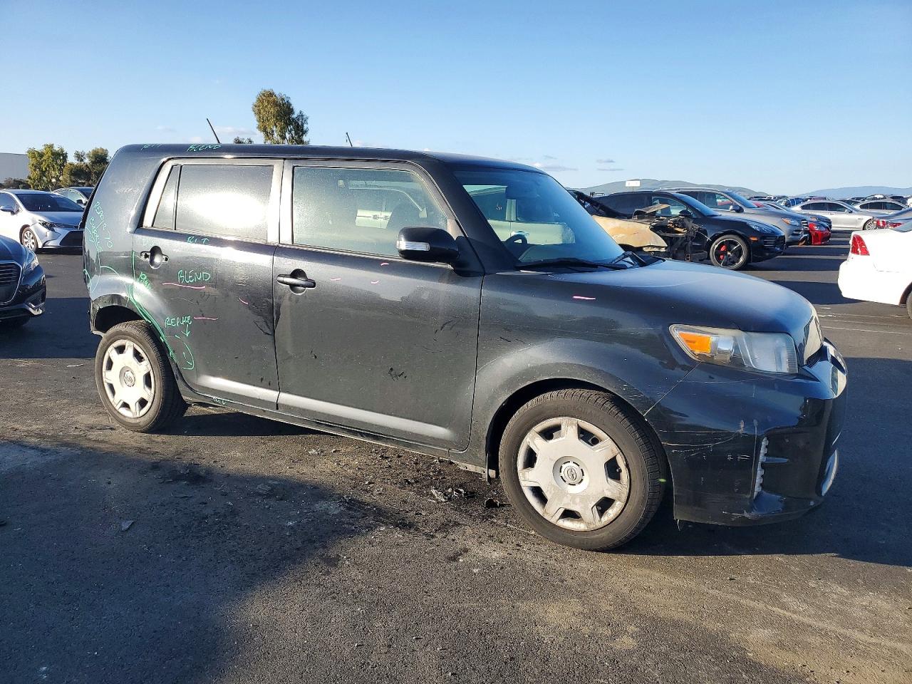 2014 Toyota Scion Xb Black vin: JTLZE4FEXEJ063244