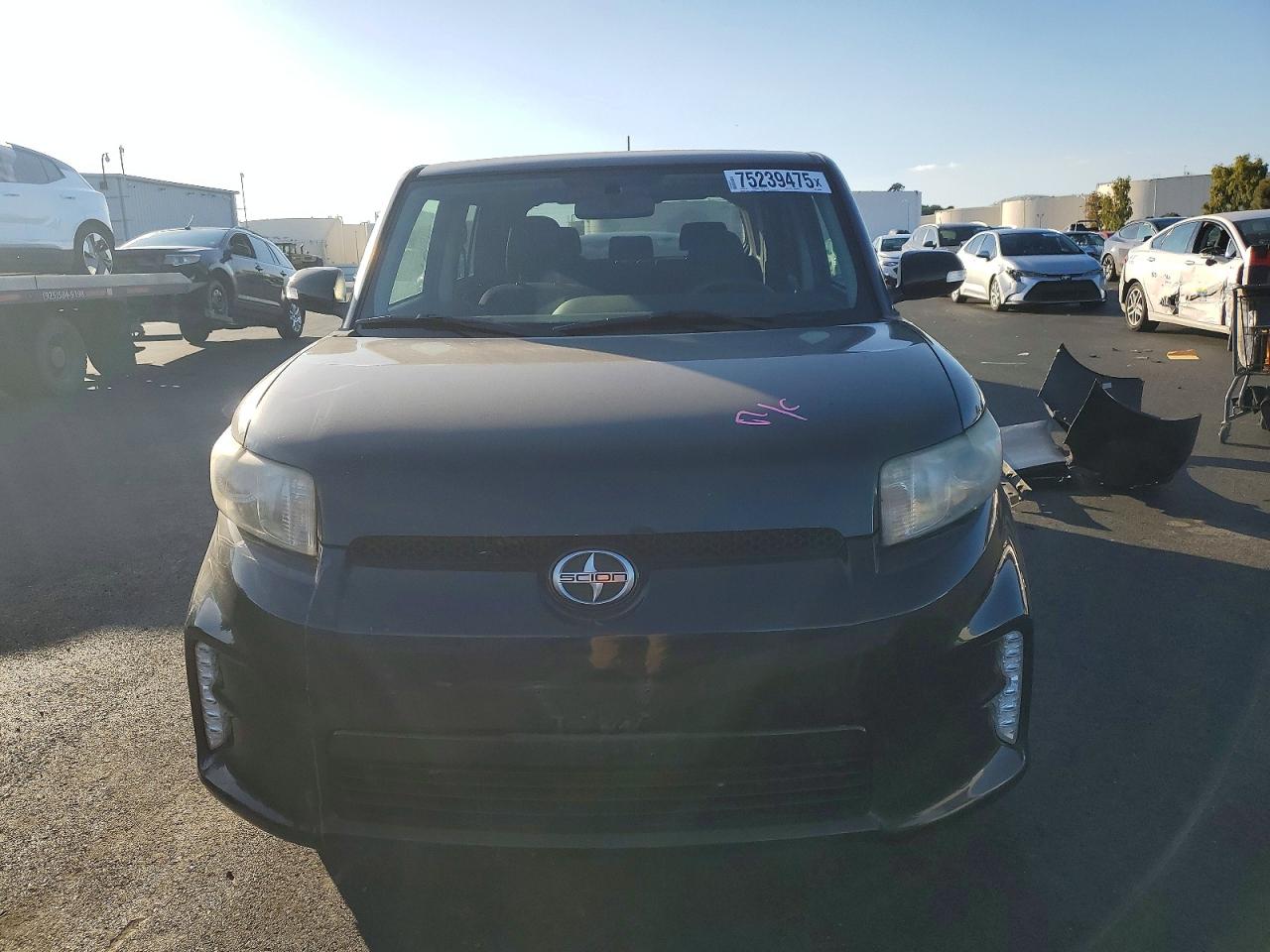2014 Toyota Scion Xb Black vin: JTLZE4FEXEJ063244