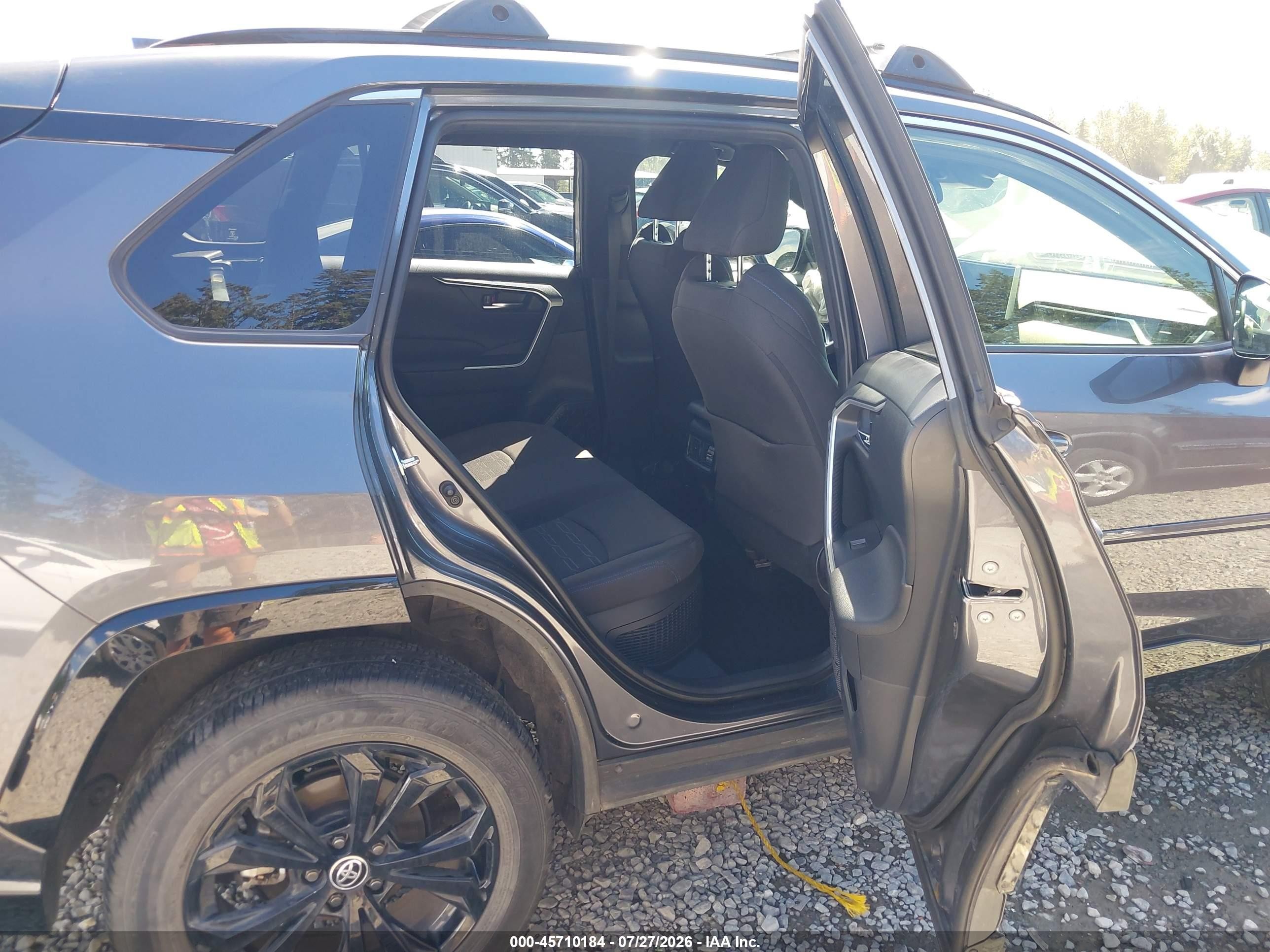 2023 Toyota Rav4 Hybrid Se Серый vin: JTM16RFV2PD103787