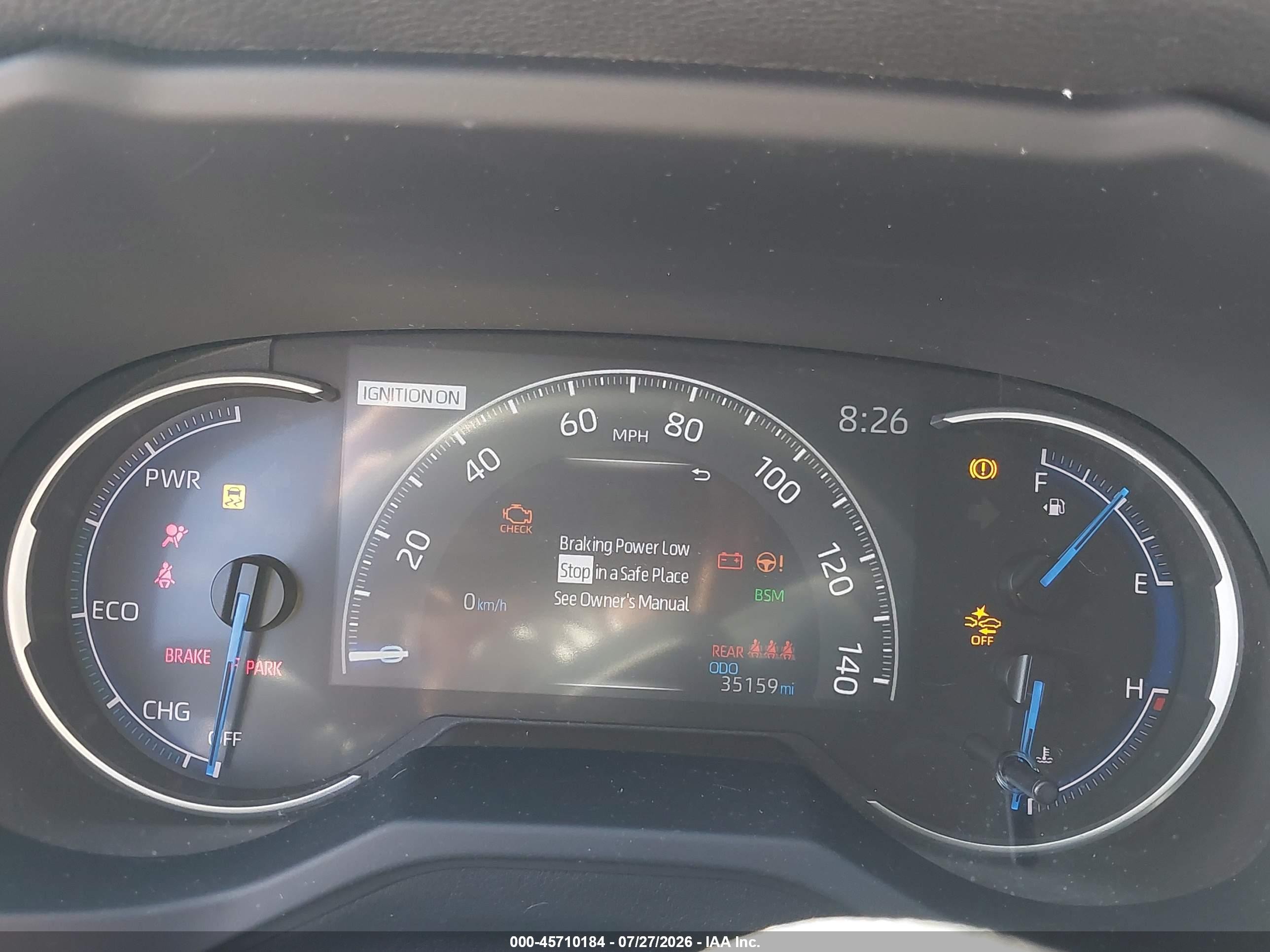 2023 Toyota Rav4 Hybrid Se Серый vin: JTM16RFV2PD103787