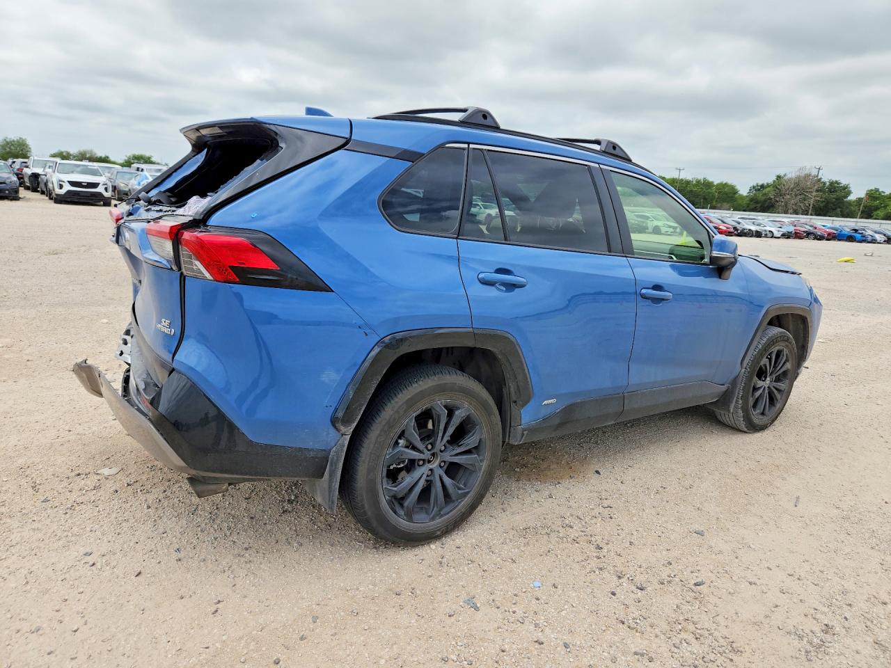 2023 Toyota Rav4 Se Синий vin: JTM16RFV9PD080024