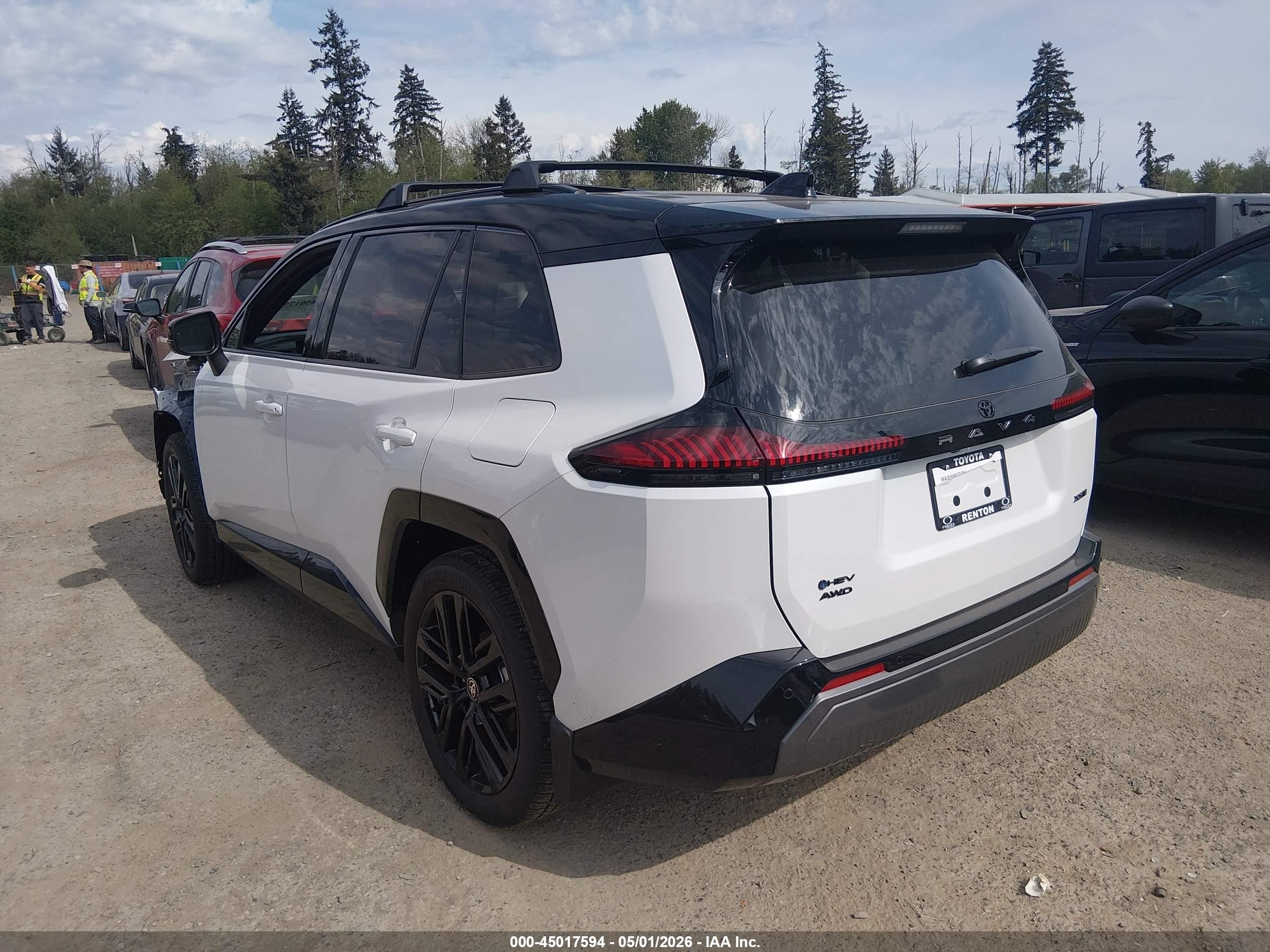 2026 Toyota Rav4 Xse White vin: JTM6CRAV6TD006432