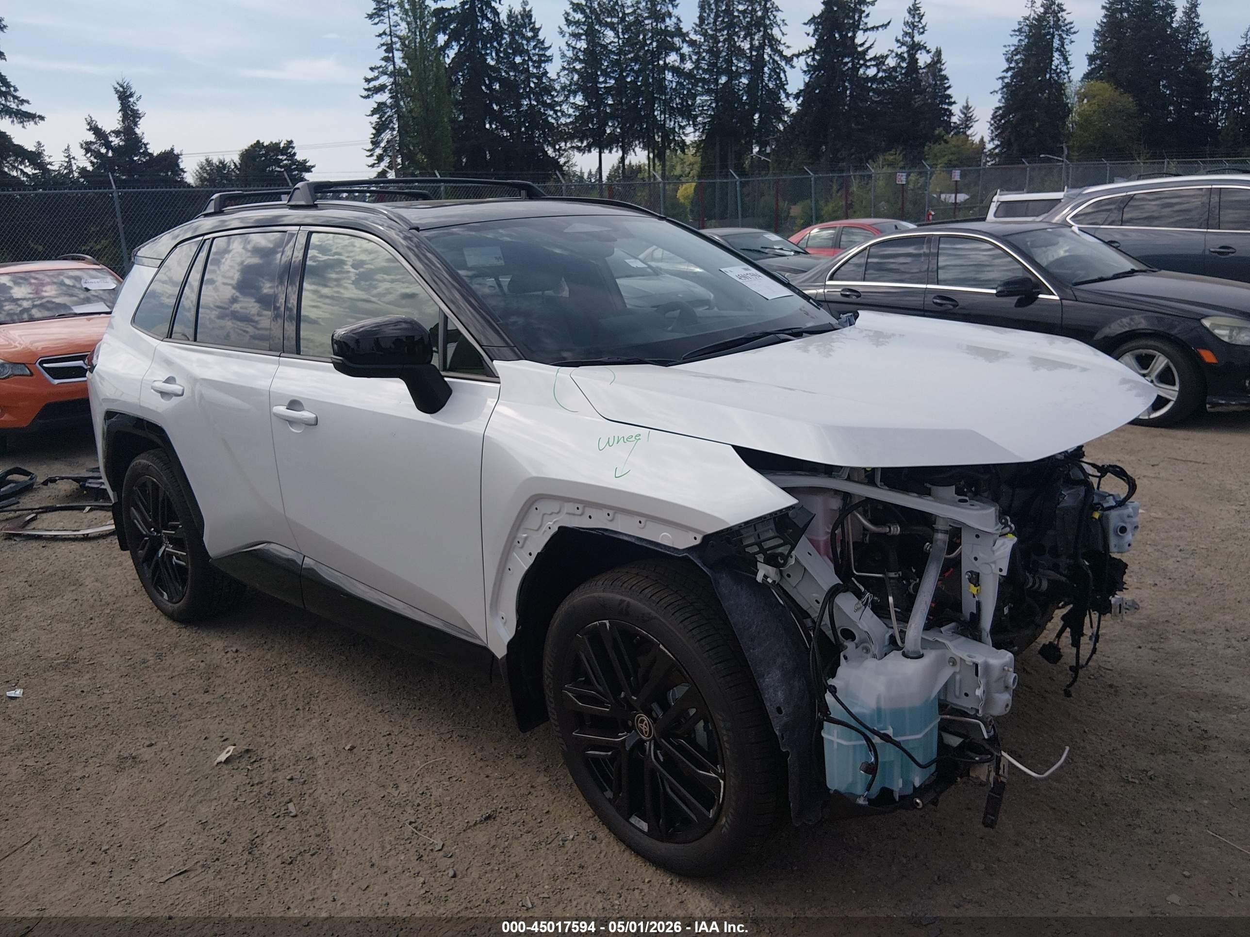 2026 Toyota Rav4 Xse White vin: JTM6CRAV6TD006432