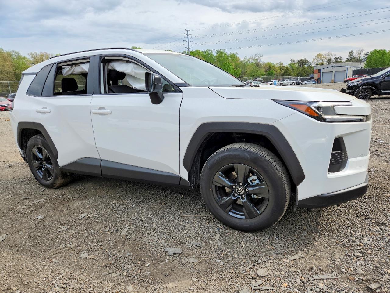 2026 Toyota Rav4 Le White vin: JTM6CRAVXTD305213