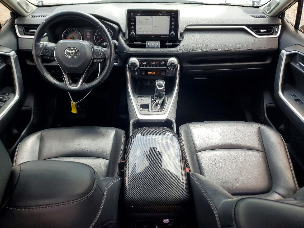 2019 Toyota Rav4 Xle Premium Blue vin: JTMA1RFV4KD036259