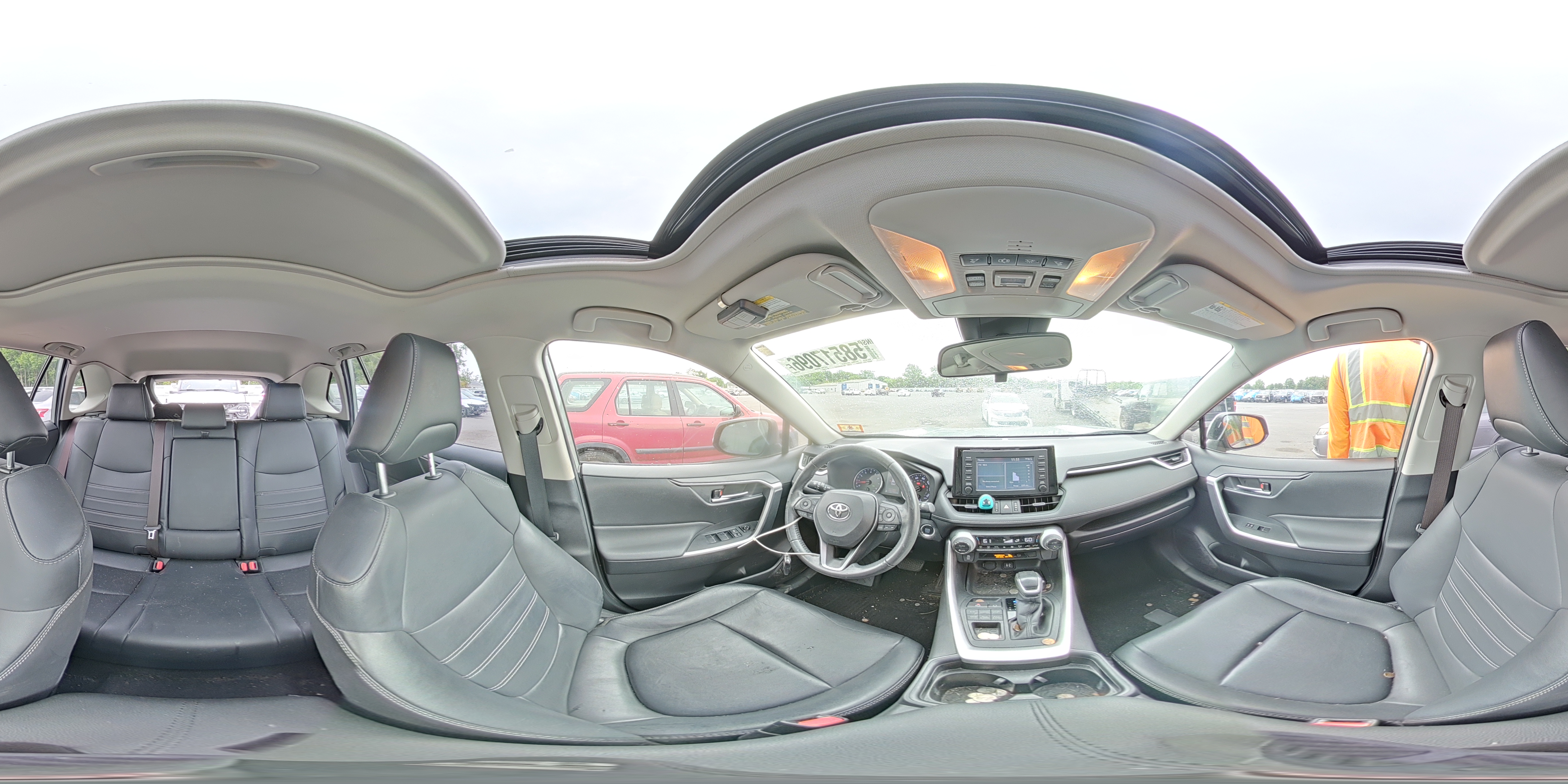 2019 Toyota Rav4 Xle Premium Gray vin: JTMA1RFV6KD014053