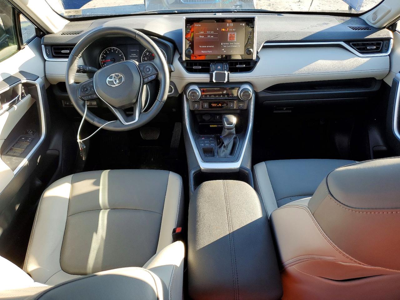 2022 Toyota Rav4 Xle Premium Blue vin: JTMA1RFV6ND086262