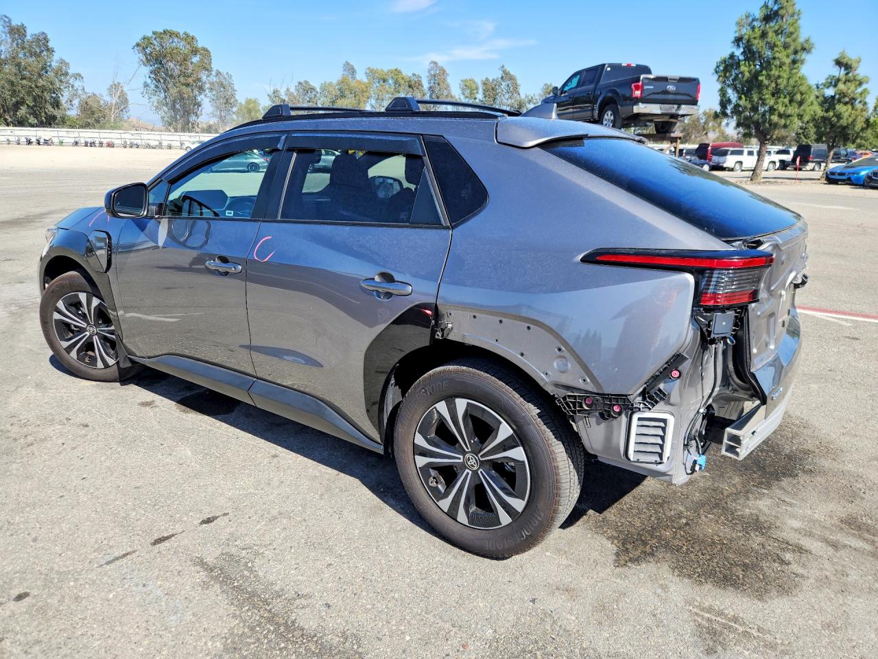 2025 Toyota Bz4x Charcoal vin: JTMAAAAA1SA059375