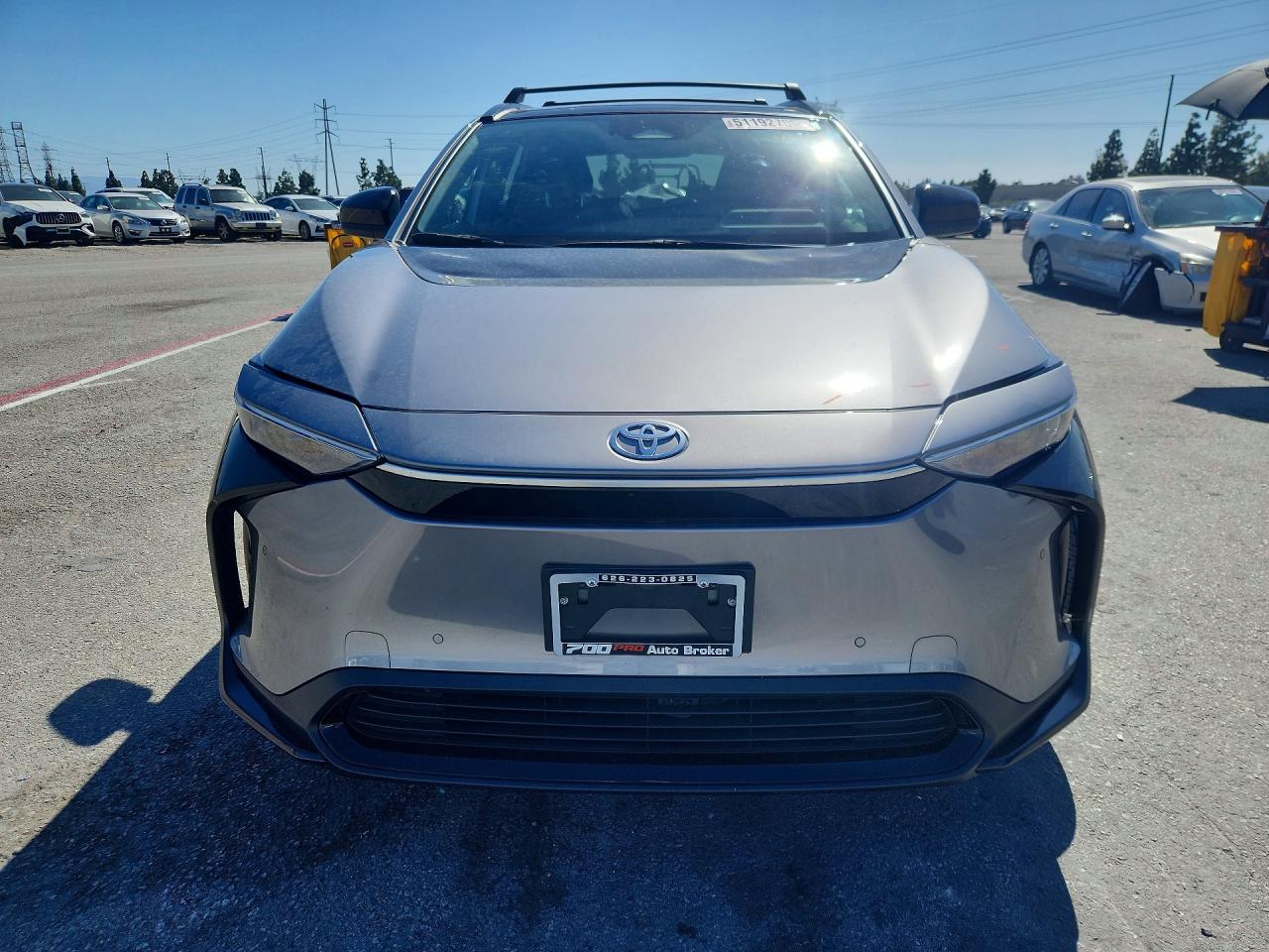 2025 Toyota Bz4x Charcoal vin: JTMAAAAA1SA059375