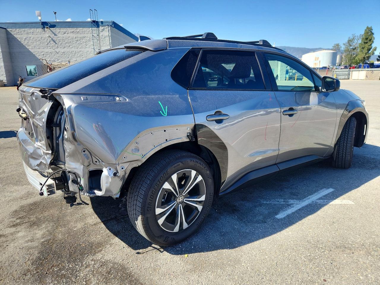 2025 Toyota Bz4x Charcoal vin: JTMAAAAA1SA059375