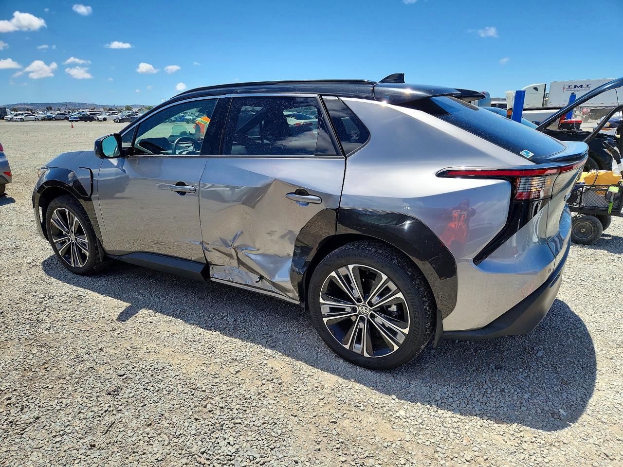 2023 Toyota Bz4x Limited Gray vin: JTMAAAAA3PA016020