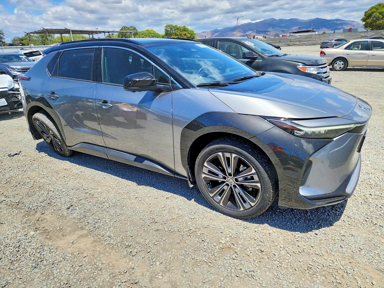 2023 Toyota Bz4x Limited Gray vin: JTMAAAAA3PA016020