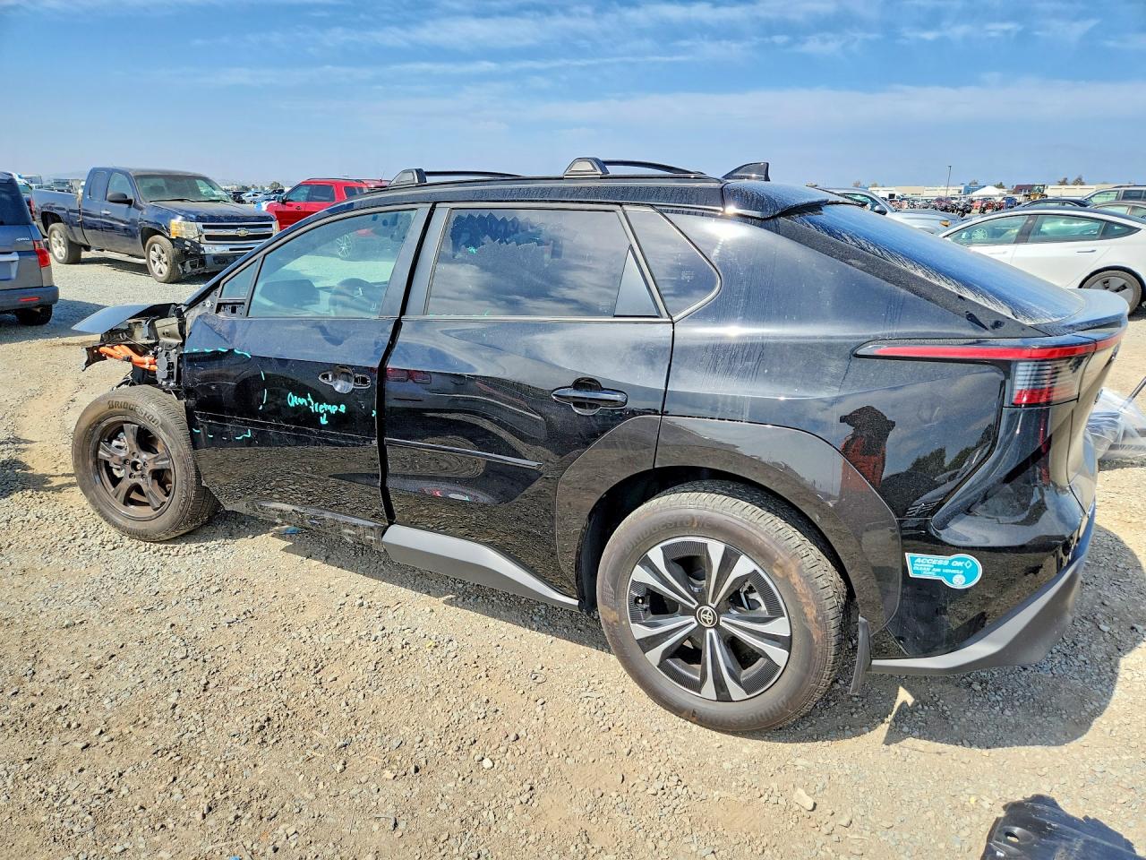 2024 Toyota Bz4x Xle Black vin: JTMAAAAA3RA054124