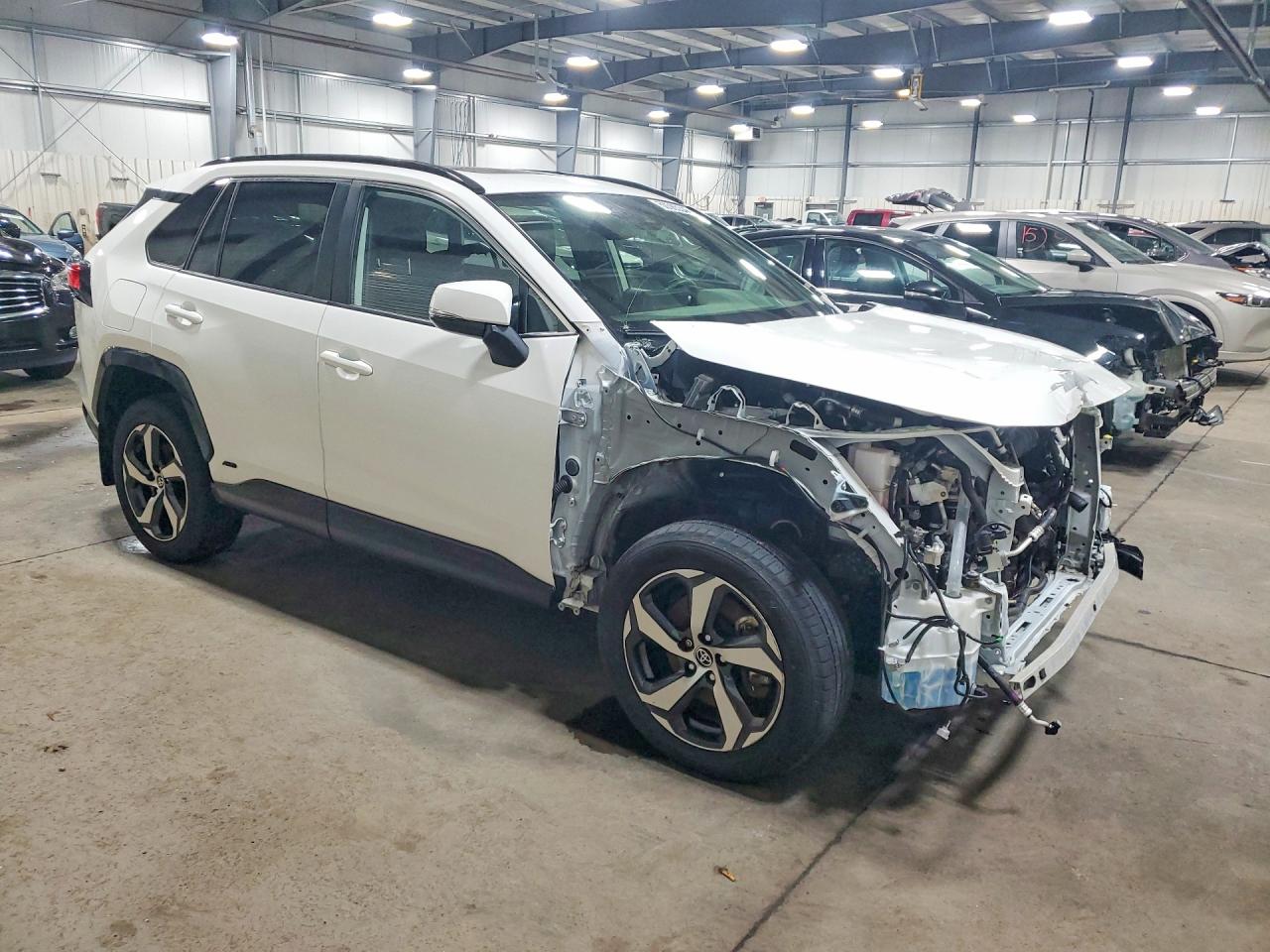 2021 Toyota Rav4 Prime Se White vin: JTMAB3FV8MD026427