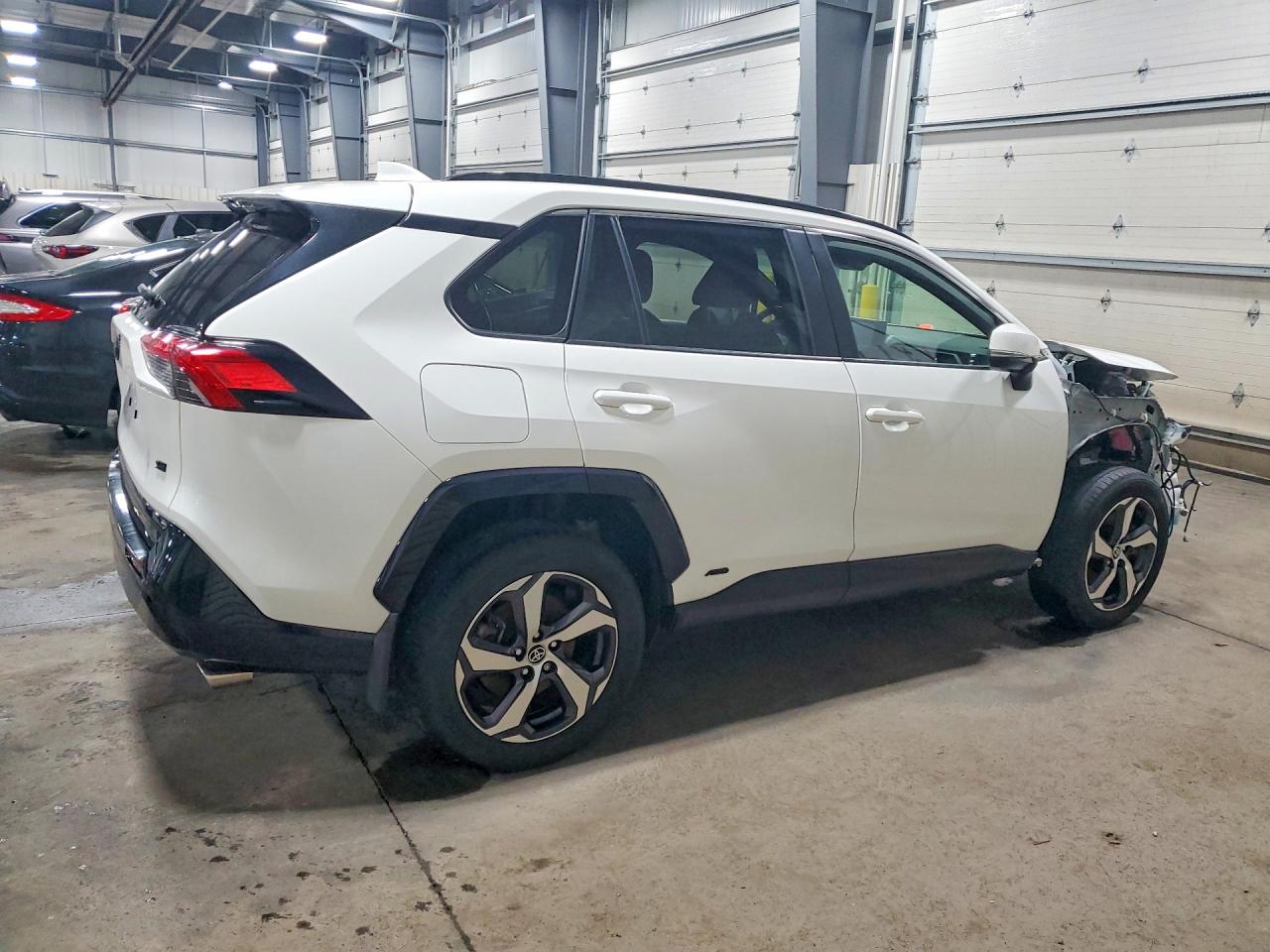2021 Toyota Rav4 Prime Se White vin: JTMAB3FV8MD026427
