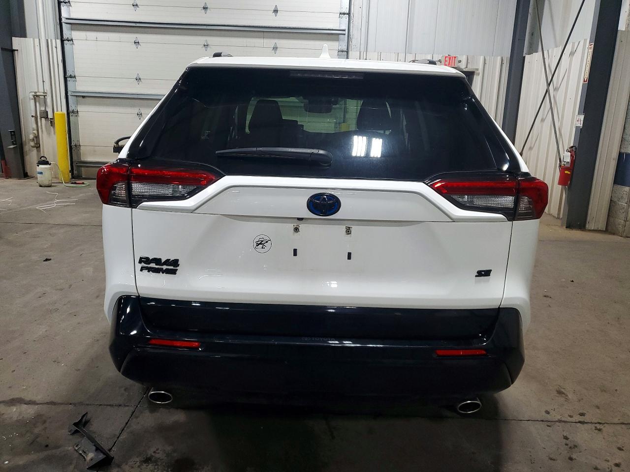 2021 Toyota Rav4 Prime Se White vin: JTMAB3FV8MD026427