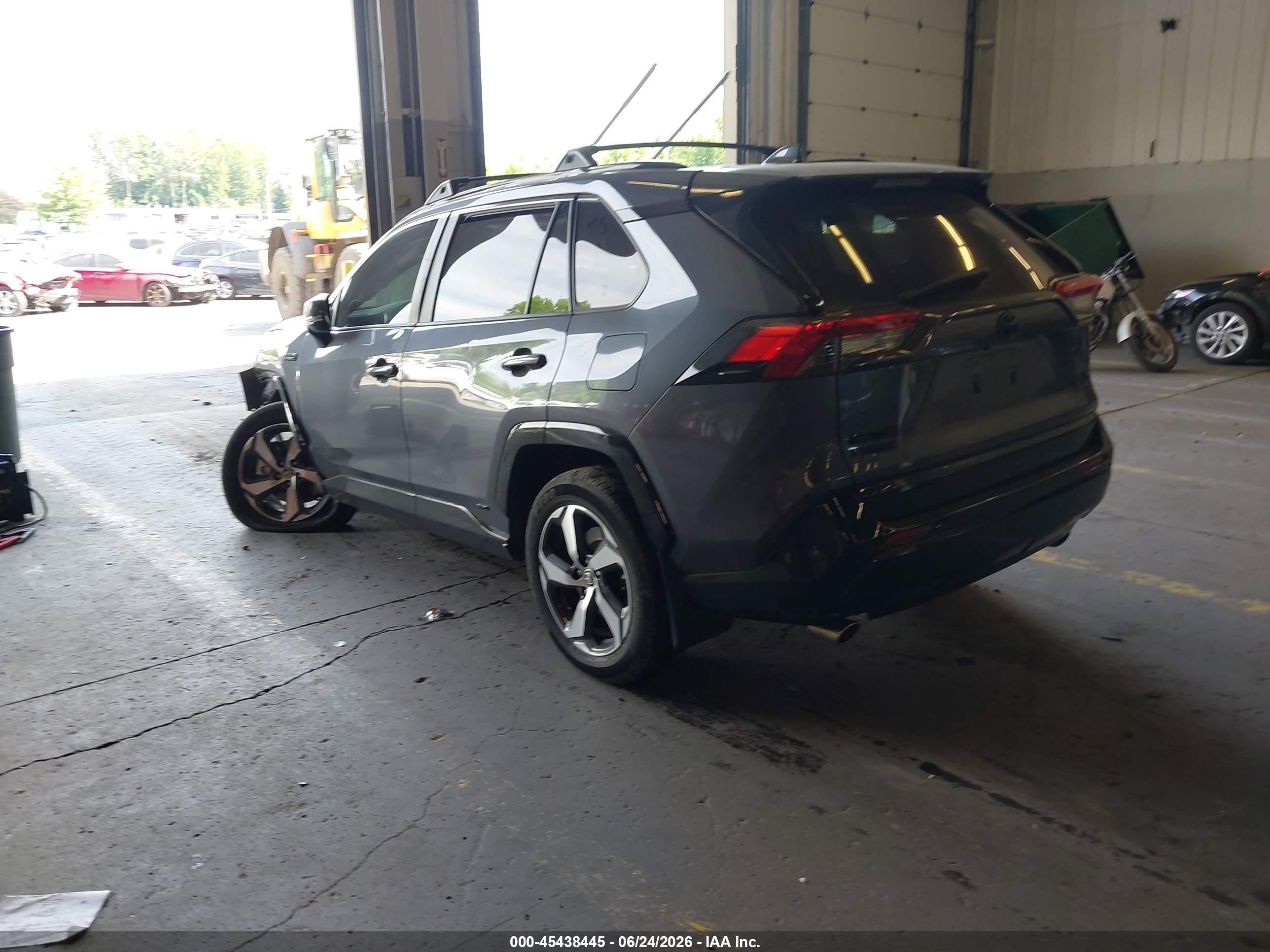 2021 Toyota Rav4 Prime Se Gray vin: JTMAB3FVXMD030799