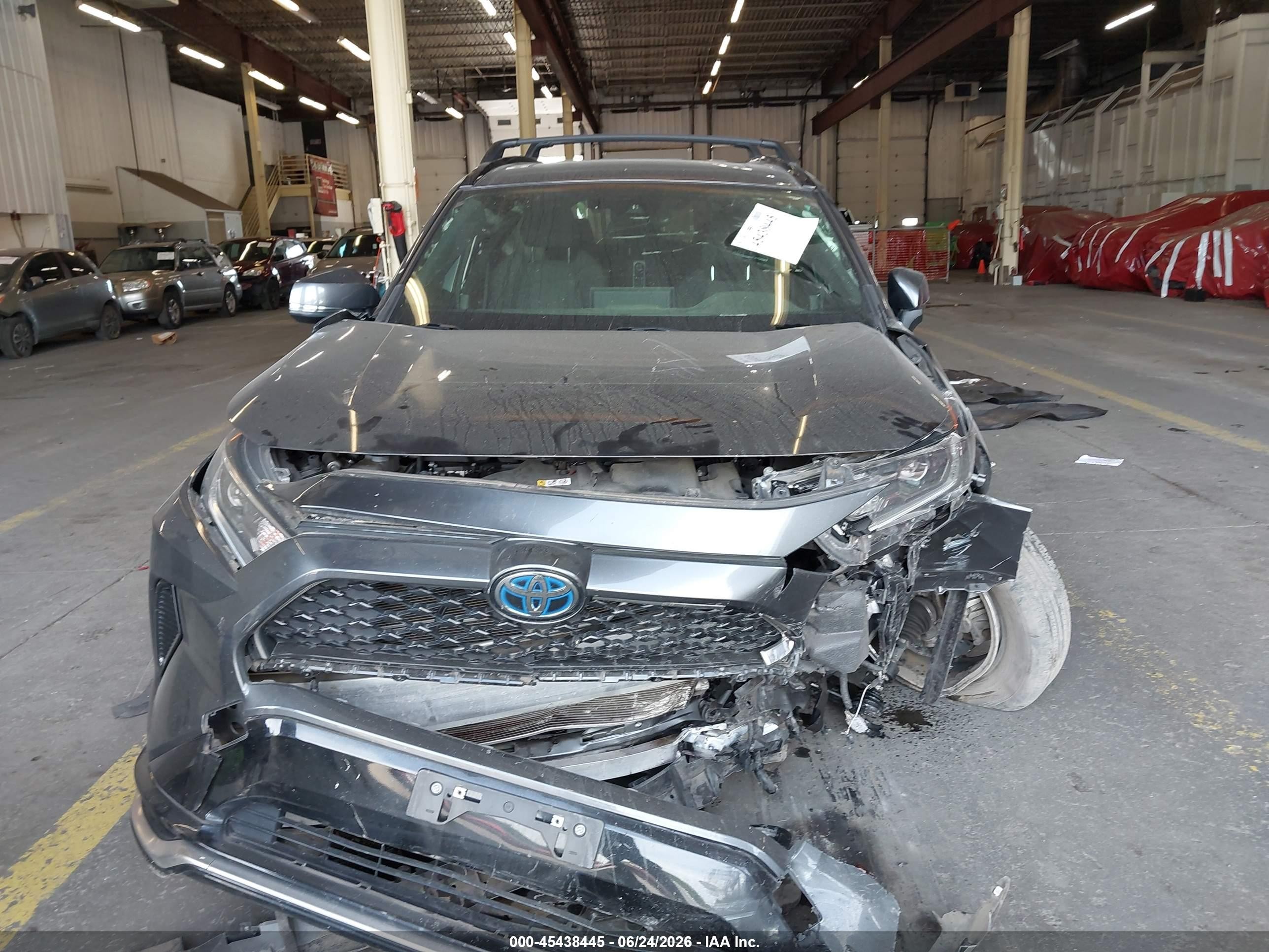 2021 Toyota Rav4 Prime Se Gray vin: JTMAB3FVXMD030799