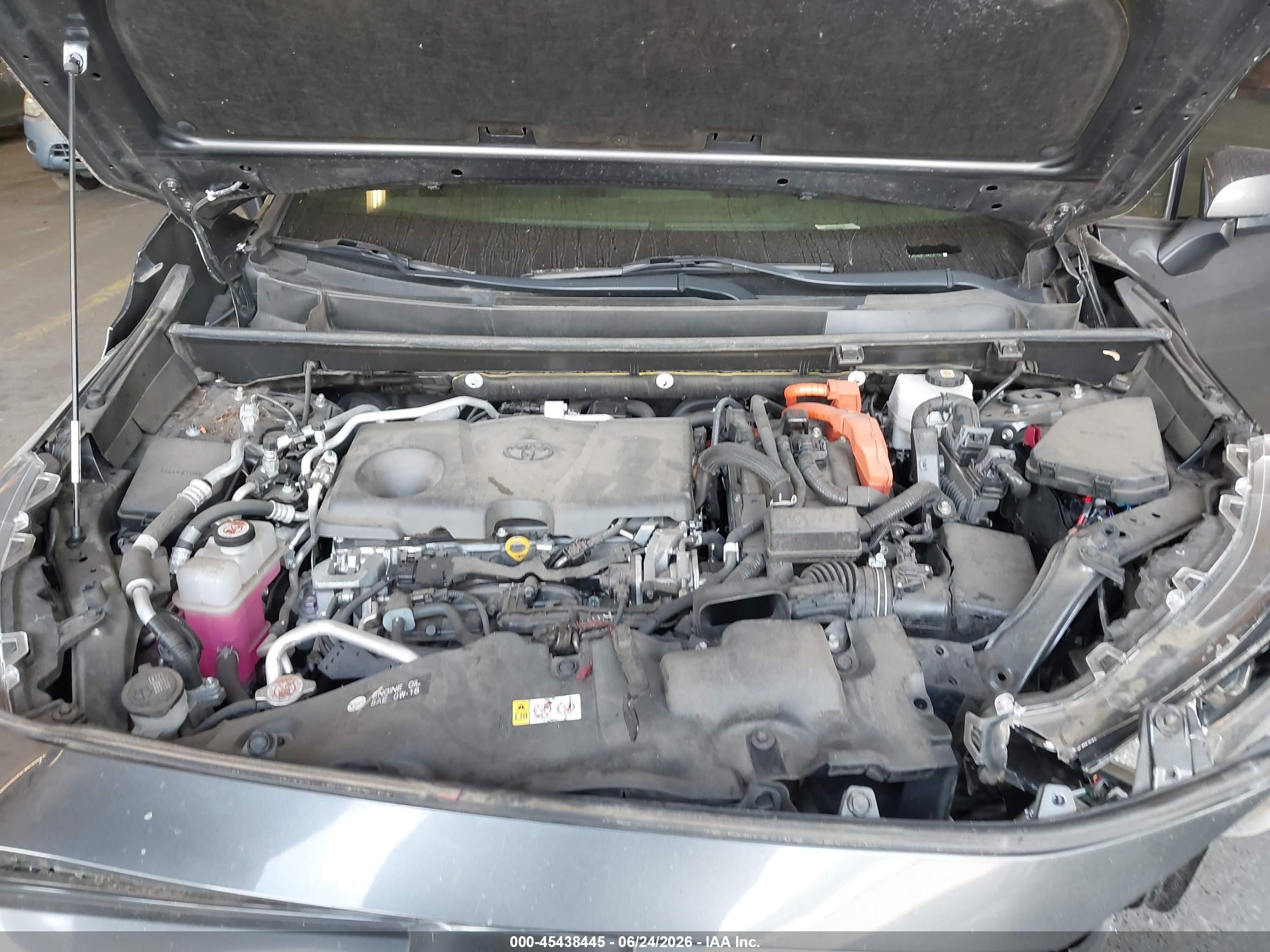 2021 Toyota Rav4 Prime Se Gray vin: JTMAB3FVXMD030799