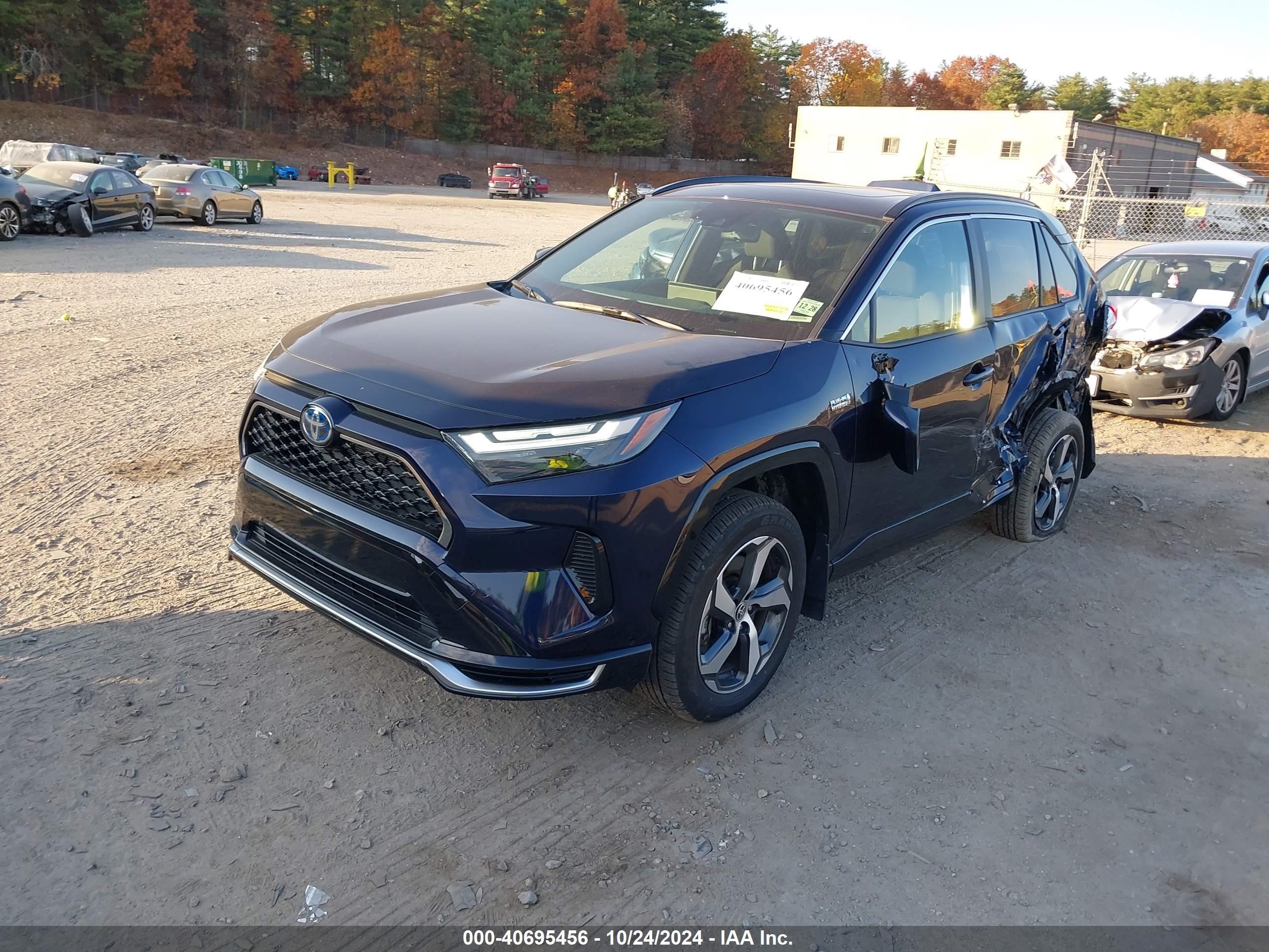 2023 Toyota Rav4 Prime Se Черный vin: JTMAB3FVXPD157928