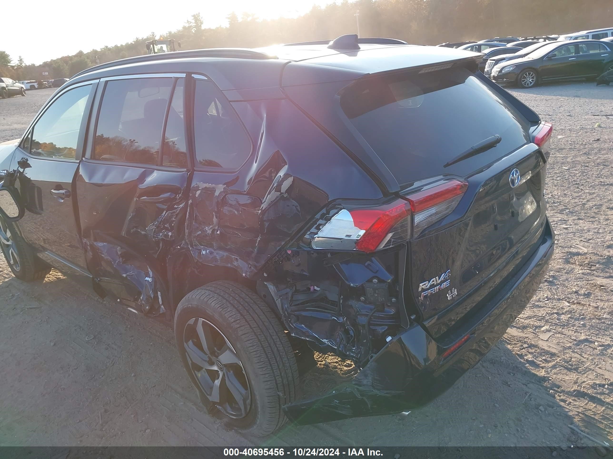 2023 Toyota Rav4 Prime Se Черный vin: JTMAB3FVXPD157928